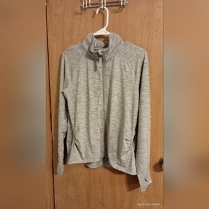 All in motion gray track jacket